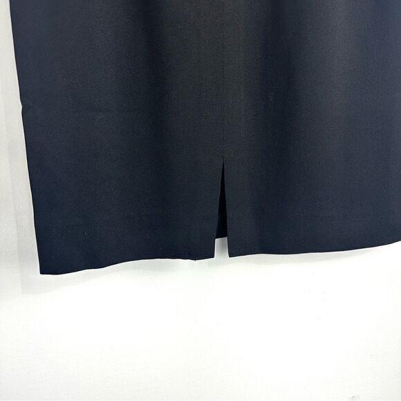 Vintage 80’s Louis Feraud Black Pencil Skirt - Picture 4 of 12